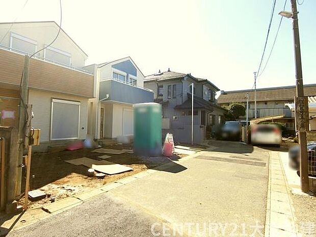 幅員約4m道路に接道 3月10日撮影