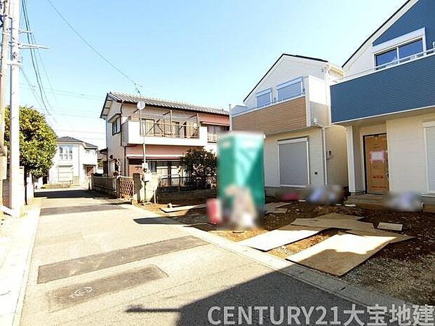 幅員約4m道路に接道