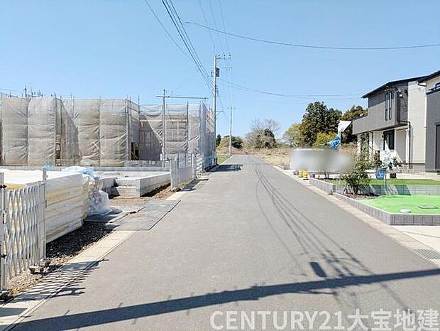 ■北東側　幅員6ｍに接道