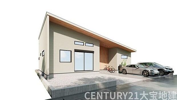 (4号棟)完成予想図※外観パースの為、実際と多少異なる場合がございます