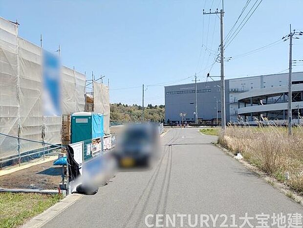 ■南西側 幅員6mに接道