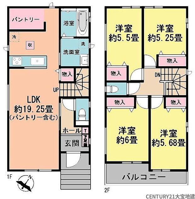 ■Ａ号棟■4ＬＤＫ