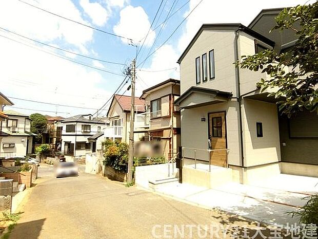 幅員約4.5m道路に接道しています