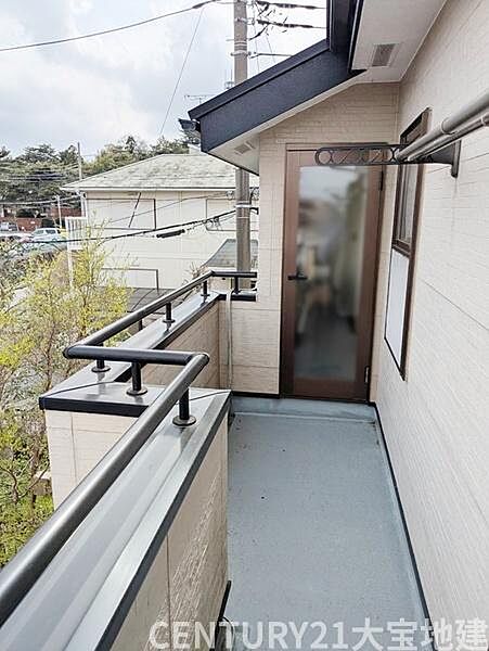 ■南東向きのバルコニー■陽当り良好です