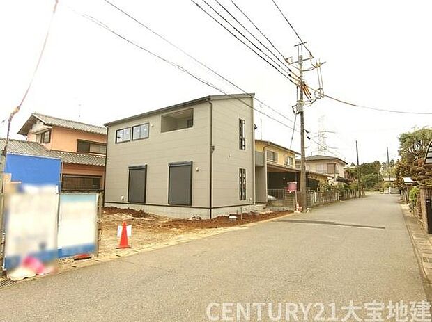 幅員約6.4ｍ道路に接道　4月4日撮影