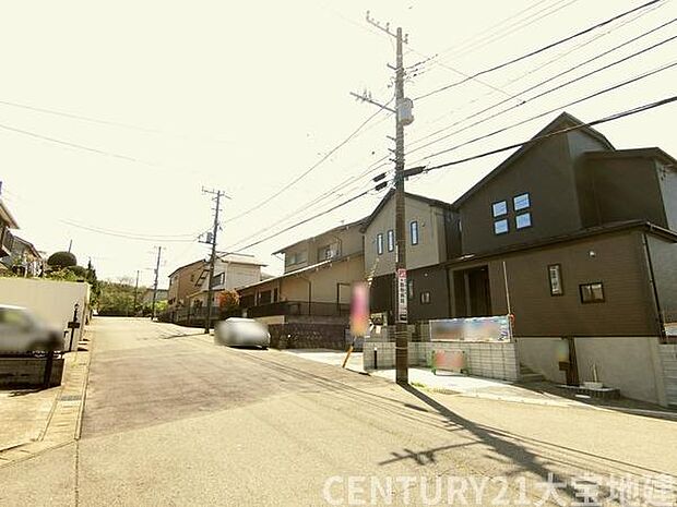 幅員約8.5ｍ道路に接道