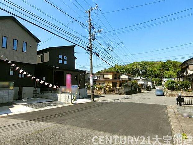 幅員約8.5ｍ道路に接道