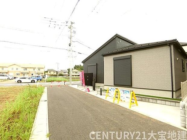 幅員約4m道路に接道しています