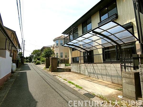 幅員約4ｍ道路に接道しています