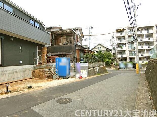 幅員約6m道路に接道しています