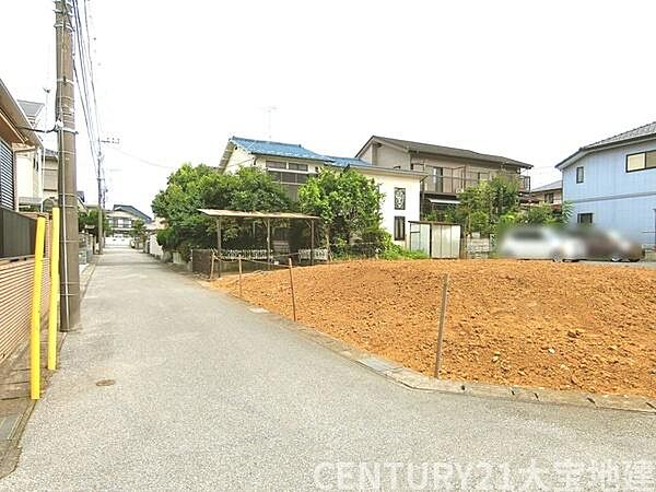 幅員約4.5ｍ道路に接道しています