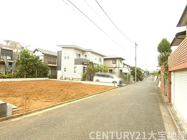 幅員約5ｍ道路に接道しています