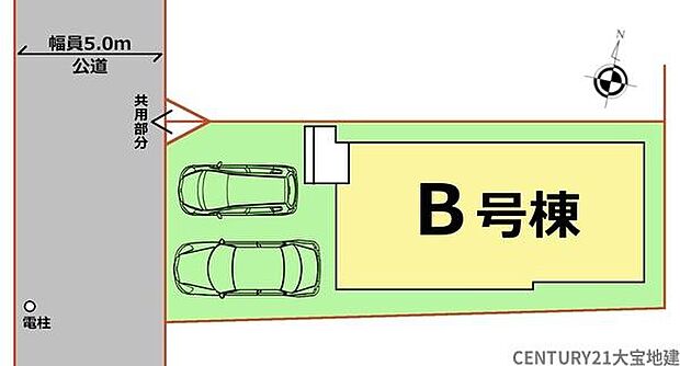 Ｂ号棟区画図