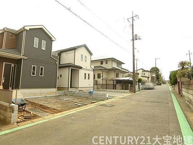 幅員約6m道路に接道しています