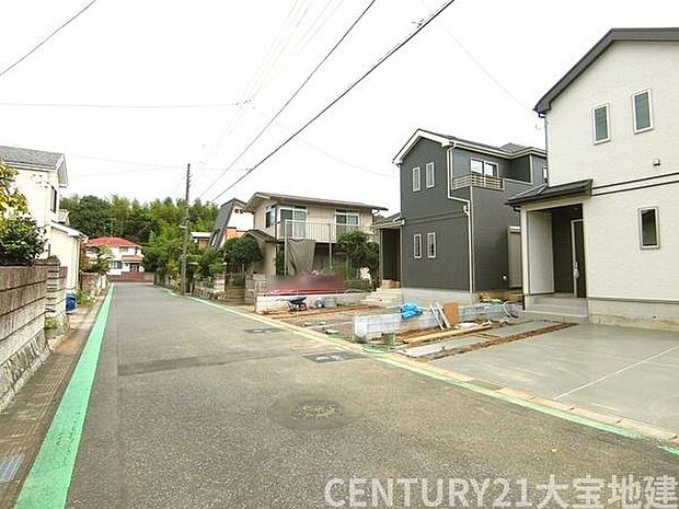 幅員約6ｍ道路に接道しています