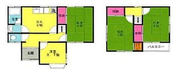 間取り：328000677254