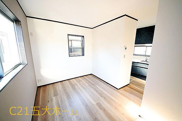2階リビングは周りからの目線が気になりにくく、家族のプライバシーを守れます♪