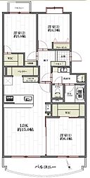 間取図画像 3LDK