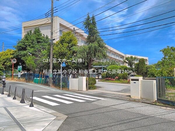 柏市立旭小学校まで240m、撮影日:2026/06/01　240　柏市立旭小学校