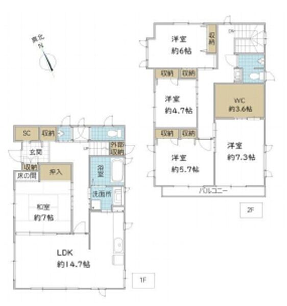 間取り：312001329797