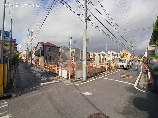 前面道路含む現地