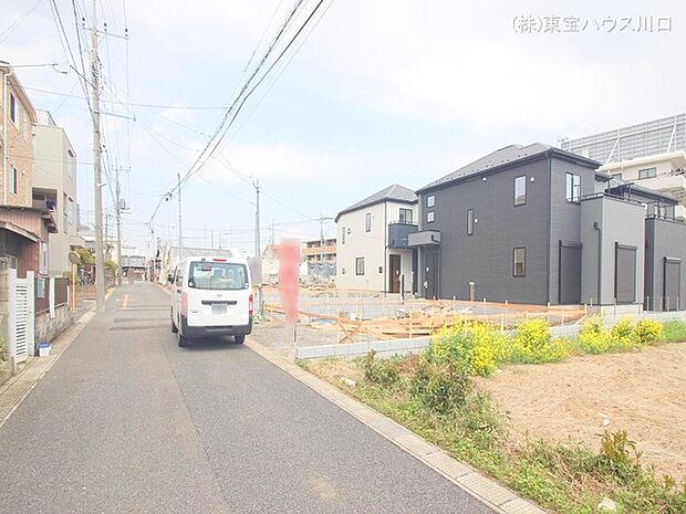 前面道路含む現地