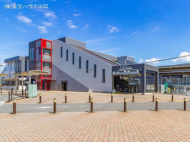 東武鉄道「大袋」駅 2240m