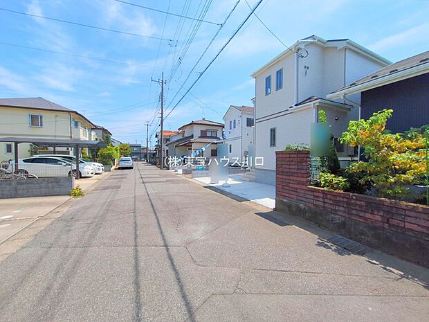 前面道路含む現地