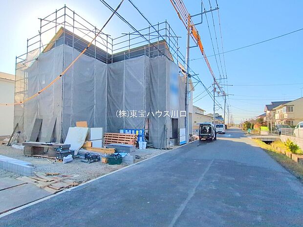 前面道路含む現地