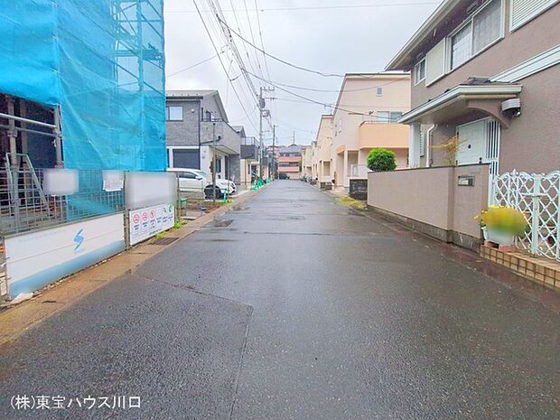 前面道路含む現地