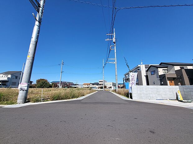 9、10区画から分譲地内