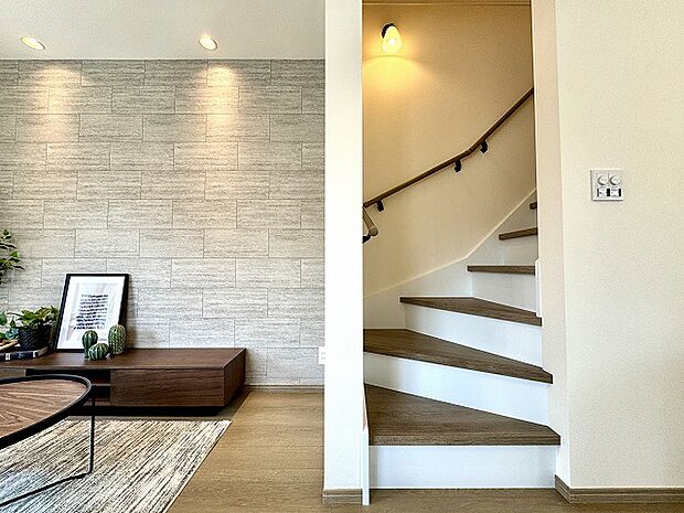 リビングイン階段