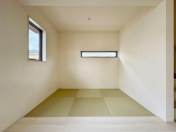 リビングに嬉しい畳コーナー