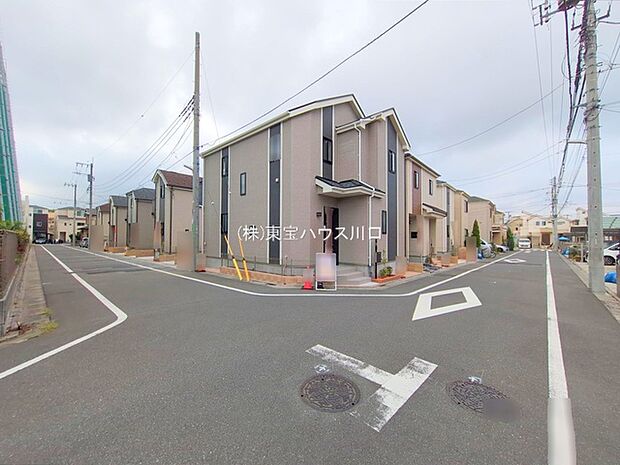 前面道路含む現地