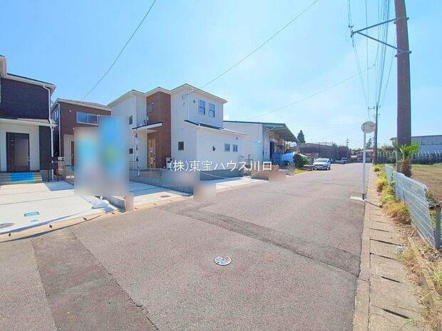 前面道路含む現地