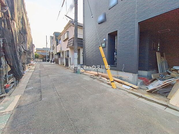 前面道路含む現地