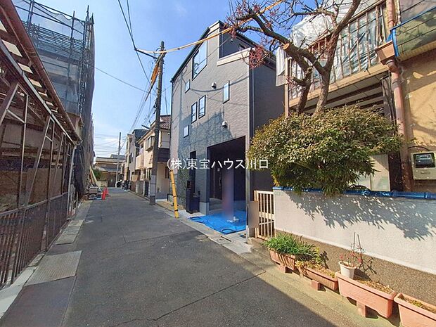 前面道路含む現地