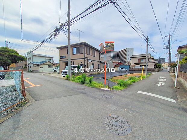 前面道路含む現地