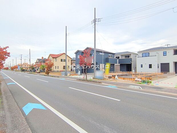 前面道路含む現地