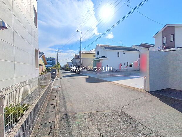 前面道路含む現地