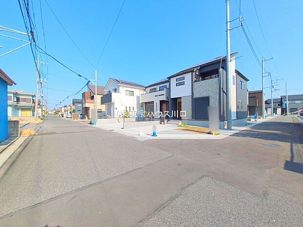 前面道路含む現地