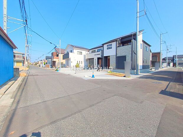 前面道路含む現地