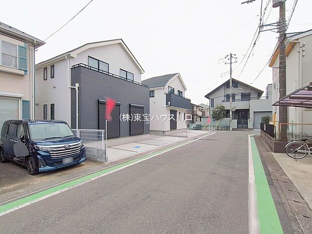 前面道路含む現地