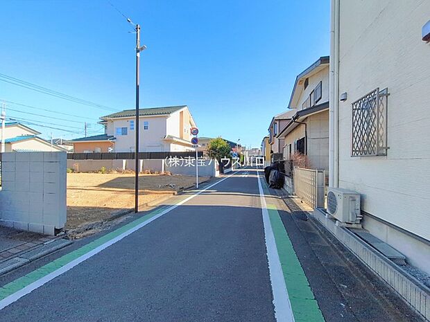 前面道路含む現地