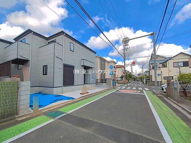 前面道路含む現地