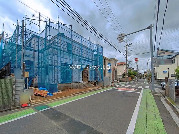 前面道路含む現地