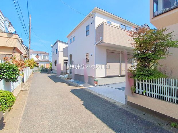 前面道路含む現地