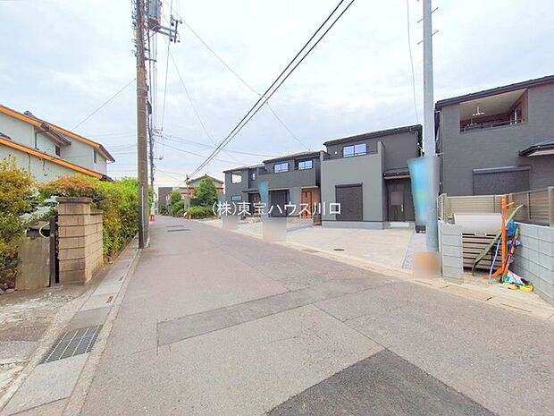 前面道路含む現地