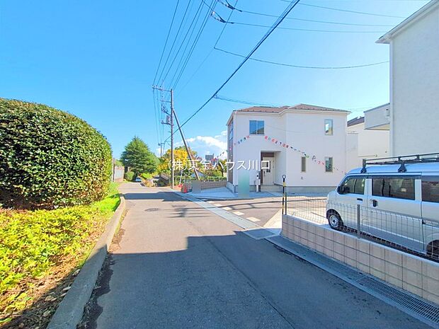 前面道路含む現地