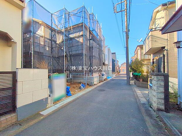 前面道路含む現地